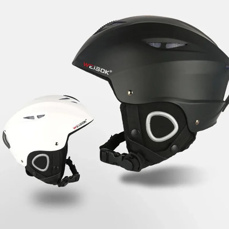 Casco de esquí profesional para hombres y mujeres adultos, casco ligero para esquiar y practicar snowboard, equipo de protección para deportes de esquí