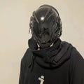 2025 Cyberpunk Máscara de cara completa Fiesta de Halloween negra Cool Tático Mecha Estilo Tecnología Sensación Máscara de cosplay para eventos