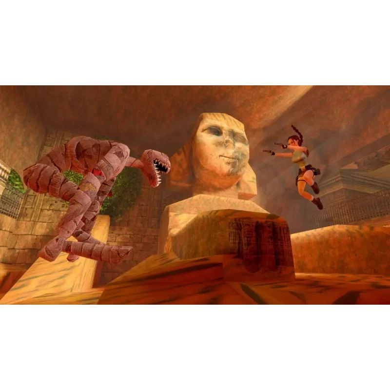 Tomb raider i-iii remastered starring lara croft choose spanish version playstation ps5 ps4 nintendo switch physical game
