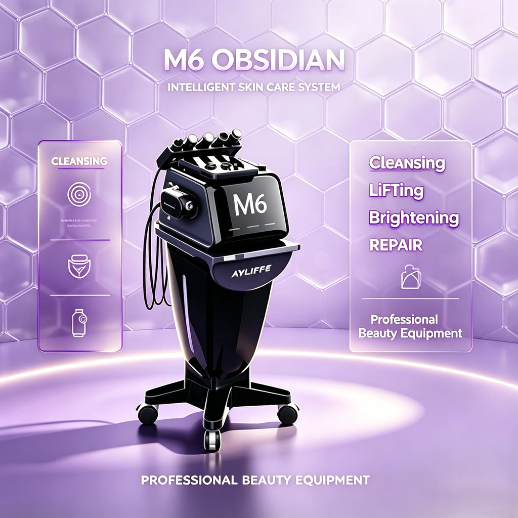 Máquina de Gestión Facial M6 2026 Nueva y Mejorada, Hidradermoabrasión, Limpieza Profunda, Cuidado de la Piel Profesional para Salón de Belleza