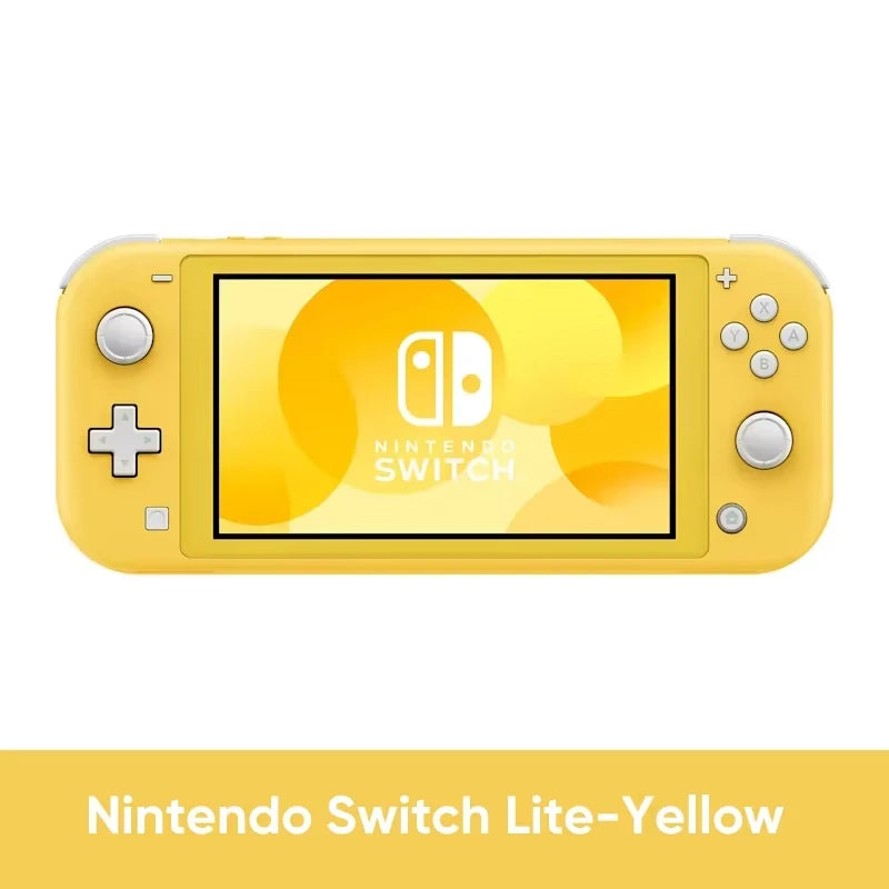 New Nintendo Switch Lite handheld gaming console, lightweight and portable, integrated Joy-Con controller, multiple color options