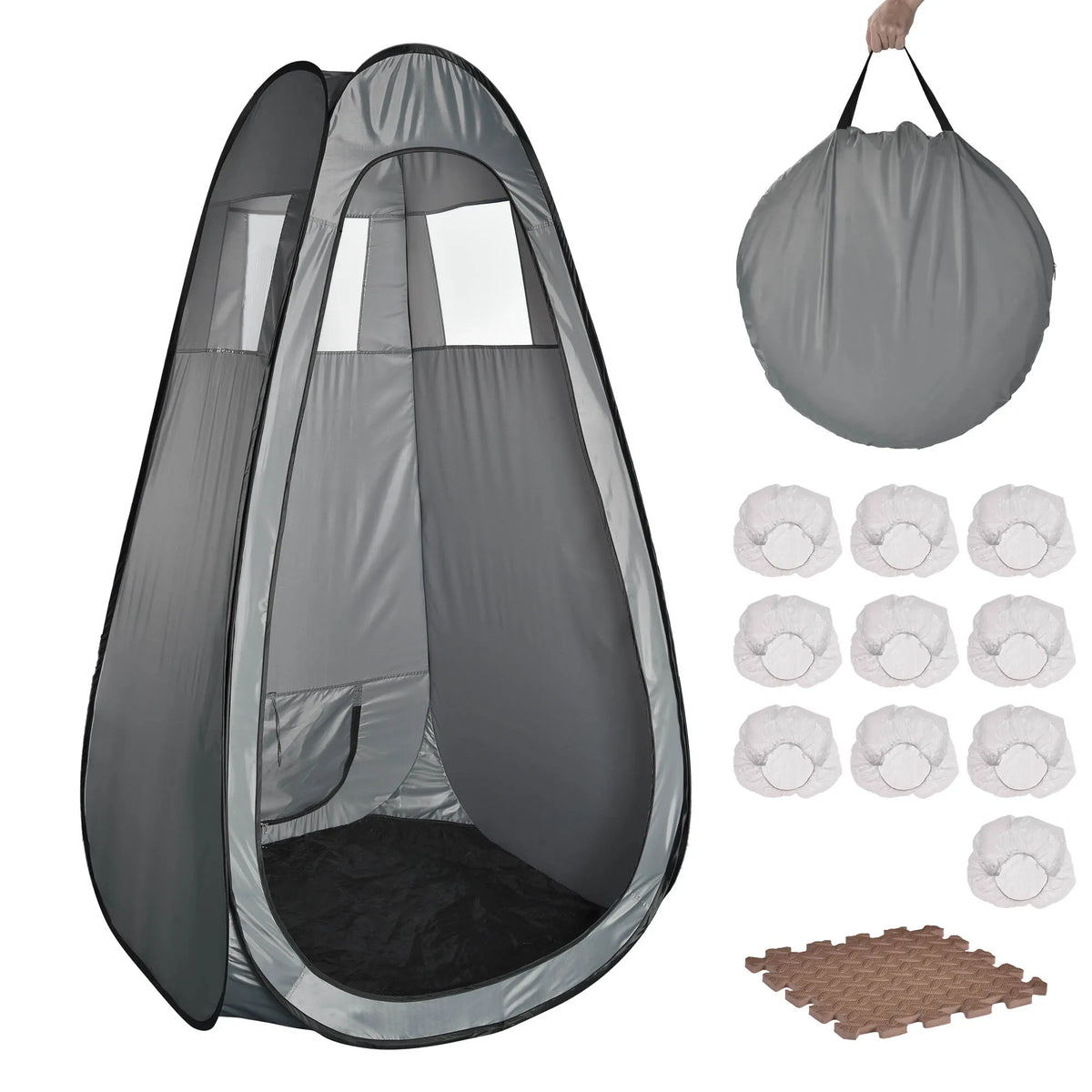Cabina de bronceado Oxford con pulverizador portátil, aerógrafo emergente, tienda de ventilación sin sol