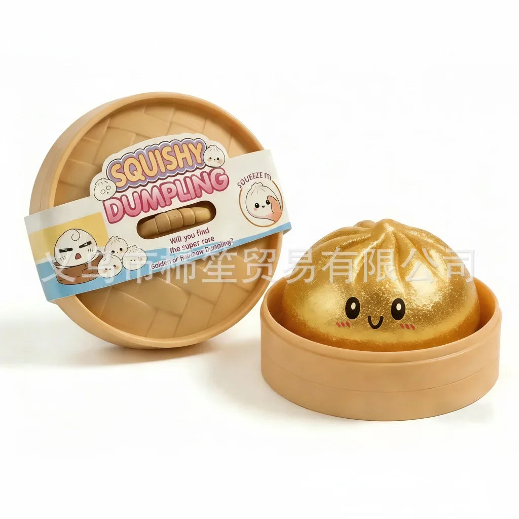 Dumplings de Tiburón Brillantes con Dinero, Suaves y Elásticos, para Aliviar el Estrés, Regalo Festivo de Halloween