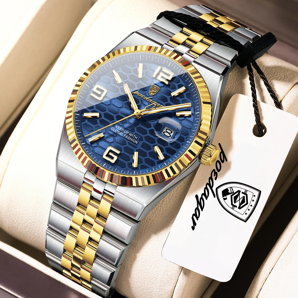 POEDAGAR Top Elegant Women's Watches Stainless Steel Date Quartz Woman Clock Luminous Waterproof Fashion Ladies Watch Reloj Gift