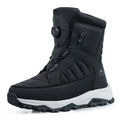 Zapatos de nieve de alta calidad para hombre, botas de esquí cálidas de felpa, botas de invierno, zapatos, botas de nieve para exteriores, zapatos de plataforma antideslizantes