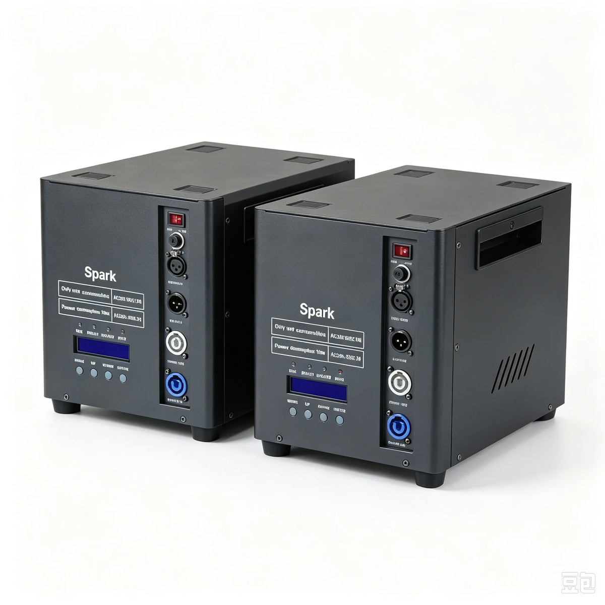 Máquina de Chispas Frías de 700W con Control Remoto DMX, Equipo de Efectos de Chispas con Estuche de Transporte para Decoración de Ambiente en Bodas, Celebraciones y Fiestas