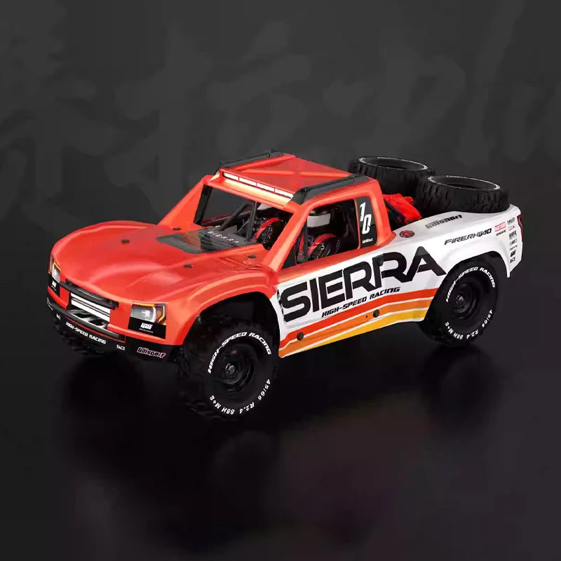 Nuevo UD1002P, Camioneta Todoterreno a Escala 1:10, Control Remoto, Sin Escobillas, 4WD, Alta Velocidad, Modelo con Puente Trasero Recto, Juguete RC para Adultos