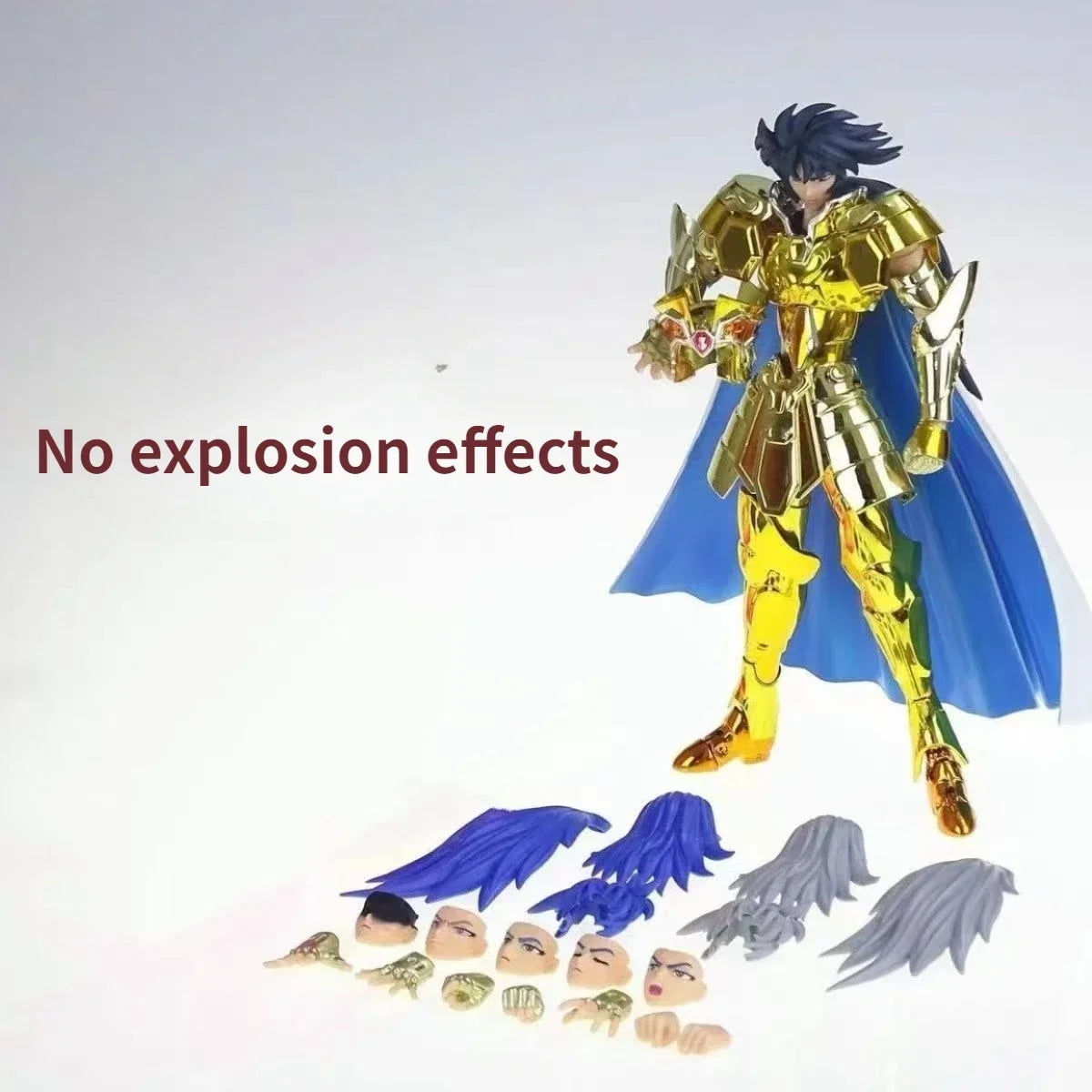 En stock: Figuras de acción de los Caballeros de Oro de Saint Seiya Myth Cloth EX: Capricornio Shura / Leo Aiolia / Aries Mu / Libra Dohko / Virgo