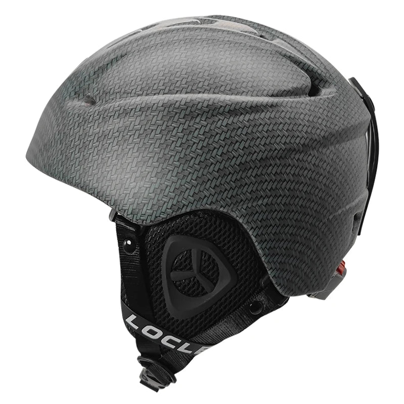 LOCLE hombres casco de esquí niños mujeres ultraligero deportes extremos monopatín Snowboard casco moto de nieve casco de motocicleta