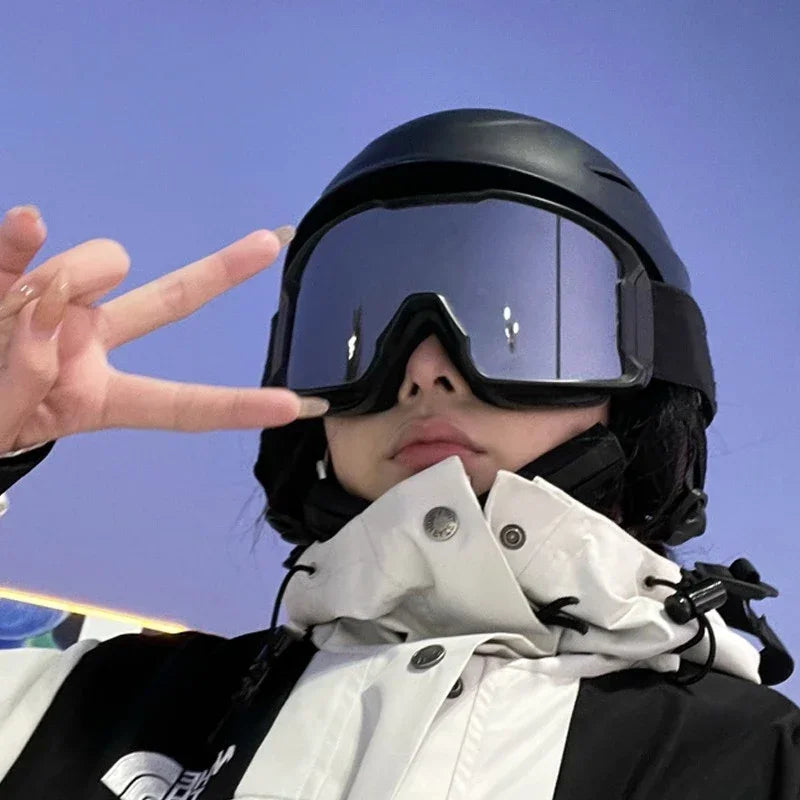 Gafas de Sol para Esquí de Invierno, Gafas de Nieve para Adultos, Gafas de Montaña con Amplio Campo de Visión, Antideslumbrantes, Gafas de Sol para Escalada, Gafas de Sol para Ciclismo de Invierno 2028