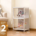 Vitrina expositora multifuncional para el hogar, caja transparente a prueba de polvo para modelos de juguete y figuras de colección (blind box)