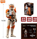 Blokees STAR WARS Anakin Darth Vader Obi-Wan Kenobi Din Djarin Grogu Figura de Acción Decorativa Juguete Coleccionable Regalo