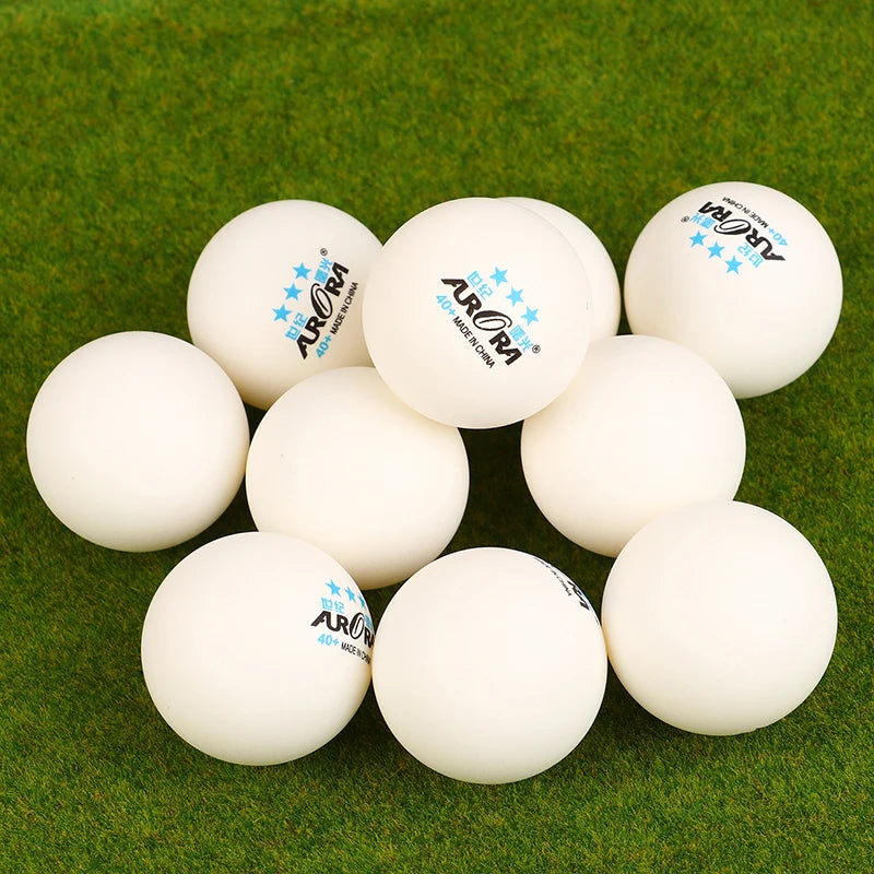 Nuevas 10 Pelotas de Ping Pong de 40 mm, Pelotas de Entrenamiento de ABS para Mesa, Pelotas Profesionales de Tenis de Mesa, Estándar TTF para Competición de Tenis de Mesa