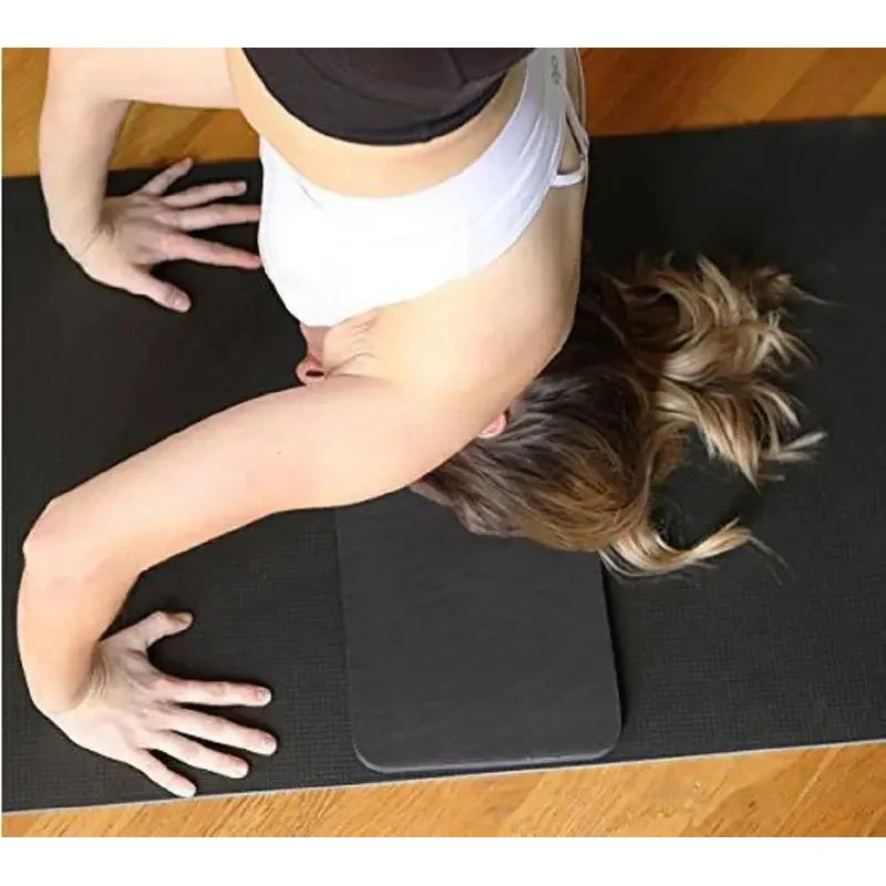 Almohadilla Gruesa para Rodillas de Yoga de 15 mm, Cómoda, Antideslizante, para Gimnasio, Fitness, Pilates, Ejercicio en Casa, Soporte para Rodillas y Codos, Protección para el Suelo