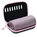 Toalla de bolsillo, Mini toalla absorbente de sudor frío, toalla refrescante portátil suave para exteriores, toallas deportivas transpirables de secado rápido para correr