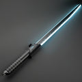 DamienSaber Dark Saber Xeno3.0 Pixel Sensitive Smooth Swing Lightsaber Heavy Dueling Metal Handle with 34 Sound Fonts Bluetooth