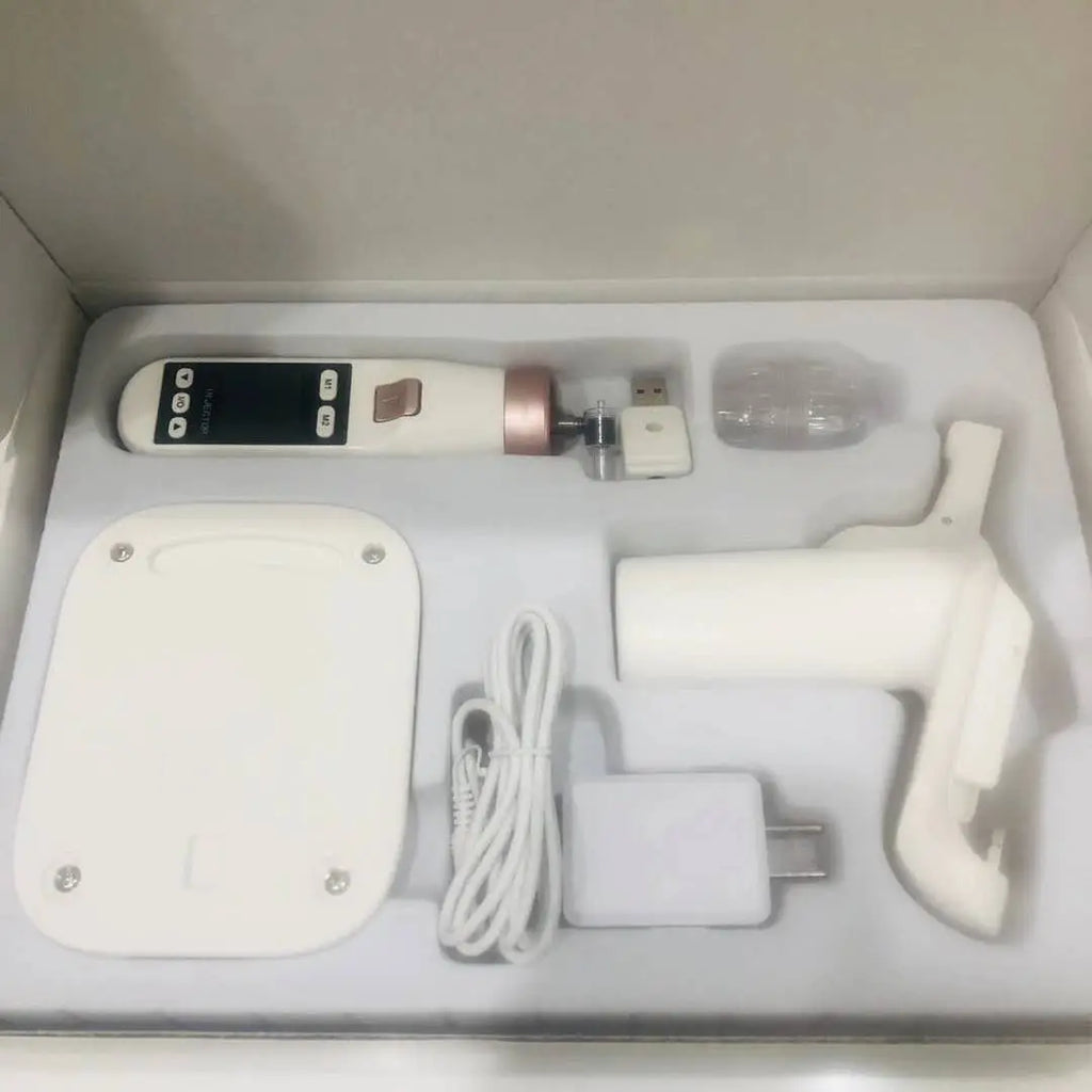 Pistola profesional de múltiples agujas para mesoterapia por inyección Mesogun con inyector Ez