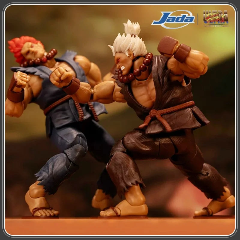 In Stock Jada Toys Street Fighter Shin Akuma SDCC Exclusive Limited Articulated Action Figure Movable Collectible Model Doll