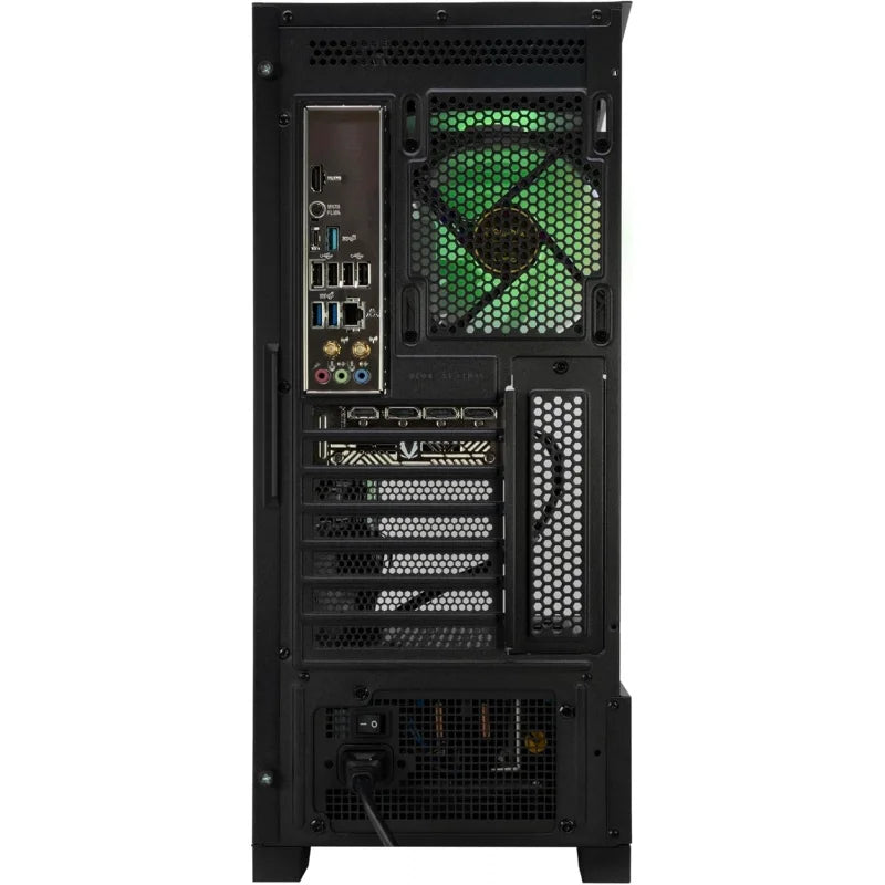 Computadora de Escritorio para Juegos MEK con IA Integrada - GeForce RTX 5070 de 12GB, Ryzen 5 7600X hasta 5.3 GHz, 32GB RGB DDR5