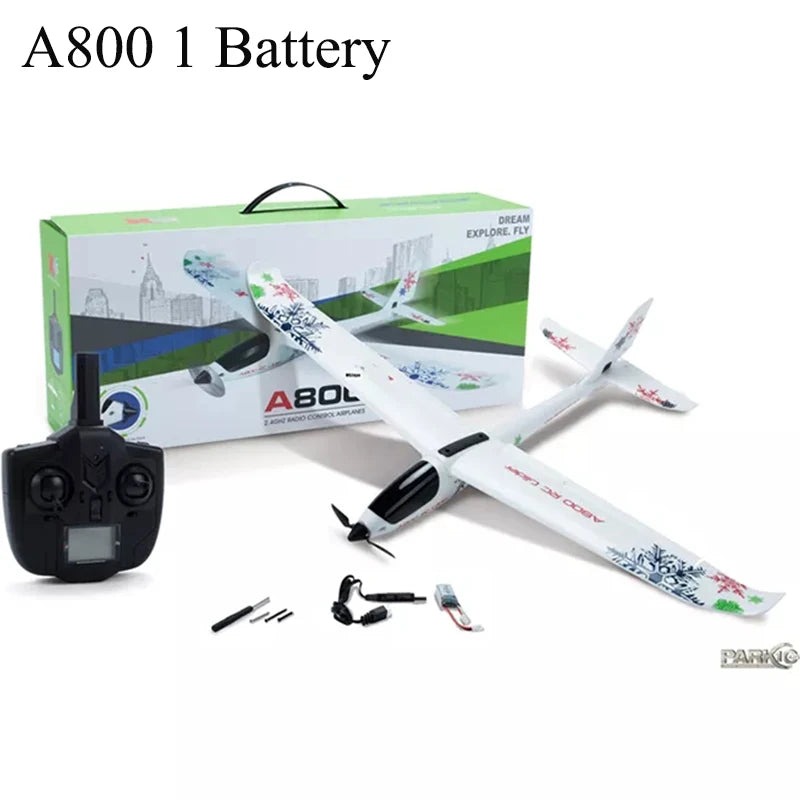 Wltoys-Avión RC XK A800, 5 CANALES, 3D, 6G, modo 780mm, envergadura de ala, 20 Min de tiempo de vuelo, avión EPO, RTF ala fija, planeador al aire libre, regalo