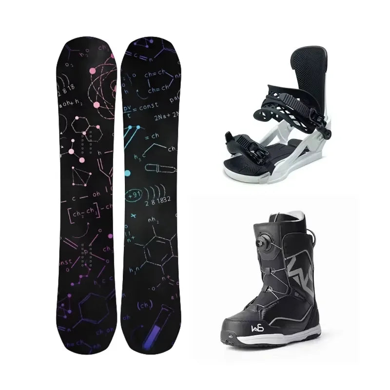 Tabla de Snowboard Personalizada con Núcleo de TPU para Todo Tipo de Montaña, para Todas las Estaciones, Equipo de Esquí Duradero de Alta Calidad