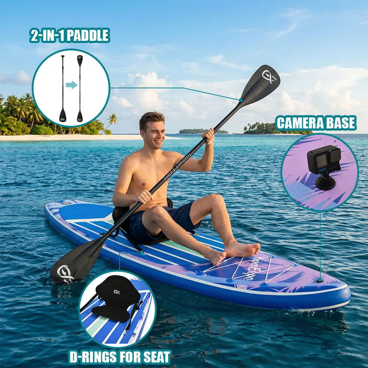 Tabla de Paddle Surf Inflable InnoExpo, Tabla de Surf, Tabla de SUP, Antideslizante, Deportes Acuáticos, Tabla de Paddle Surf ISUP
