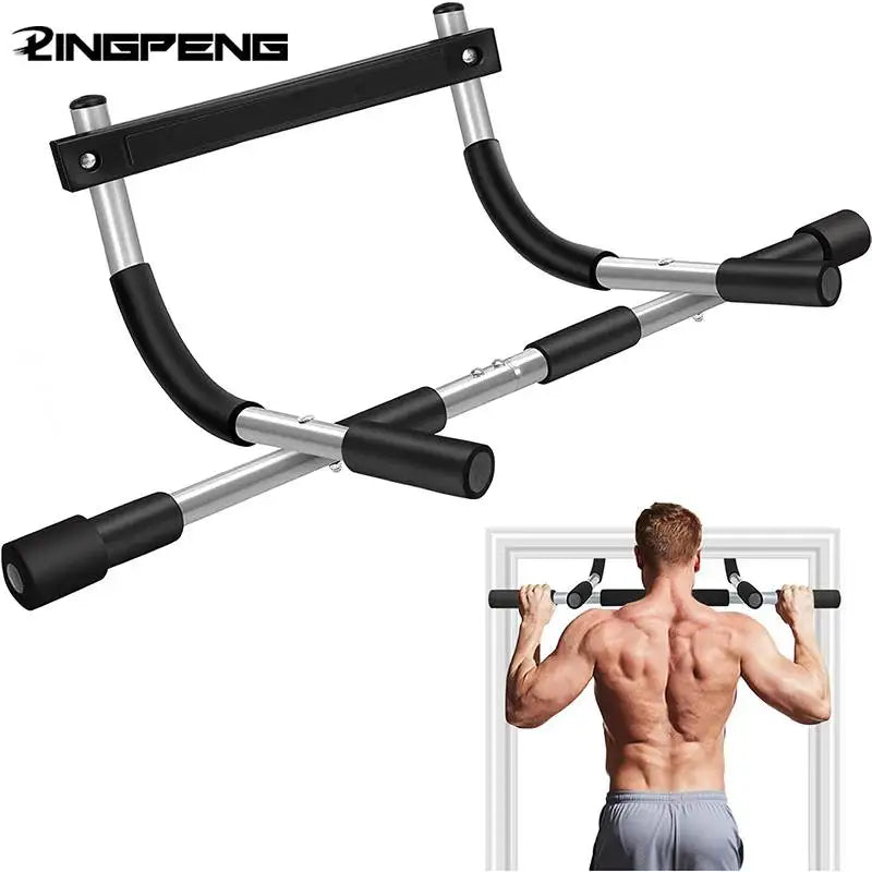 Barra de dominadas ajustable para ejercicio en casa, entrenamiento de gimnasio, barra horizontal para marco de puerta, equipo deportivo de fitness.