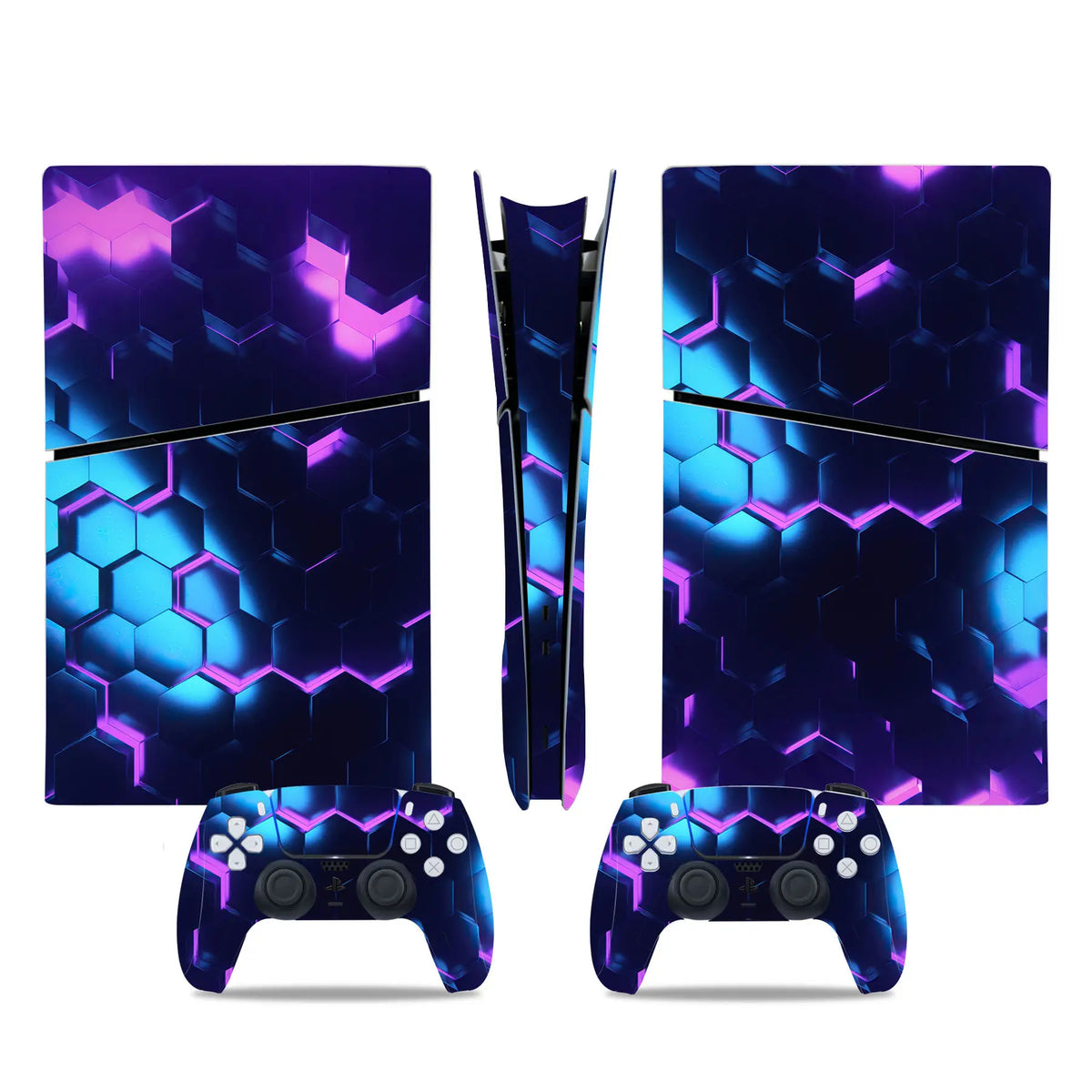 Adhesivo protector para consola y mando inalámbrico PS5 Slim Digital