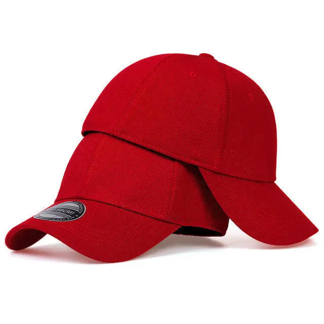 Gorras de béisbol cerradas para hombre y mujer, gorras para cabezas grandes y pequeñas, artículos de sombrerería de alta calidad