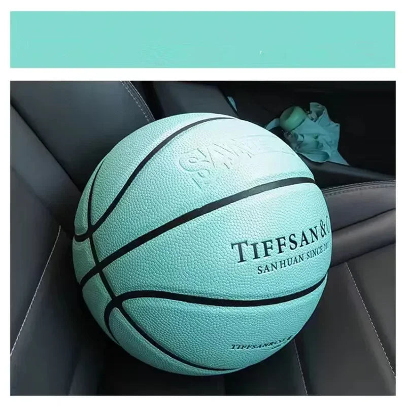 Baloncesto Sanhuan Original, tamaño 7, pelota de baloncesto estándar de goma de alta calidad, entrenamiento interior y exterior, regalo de cumpleaños deportivo
