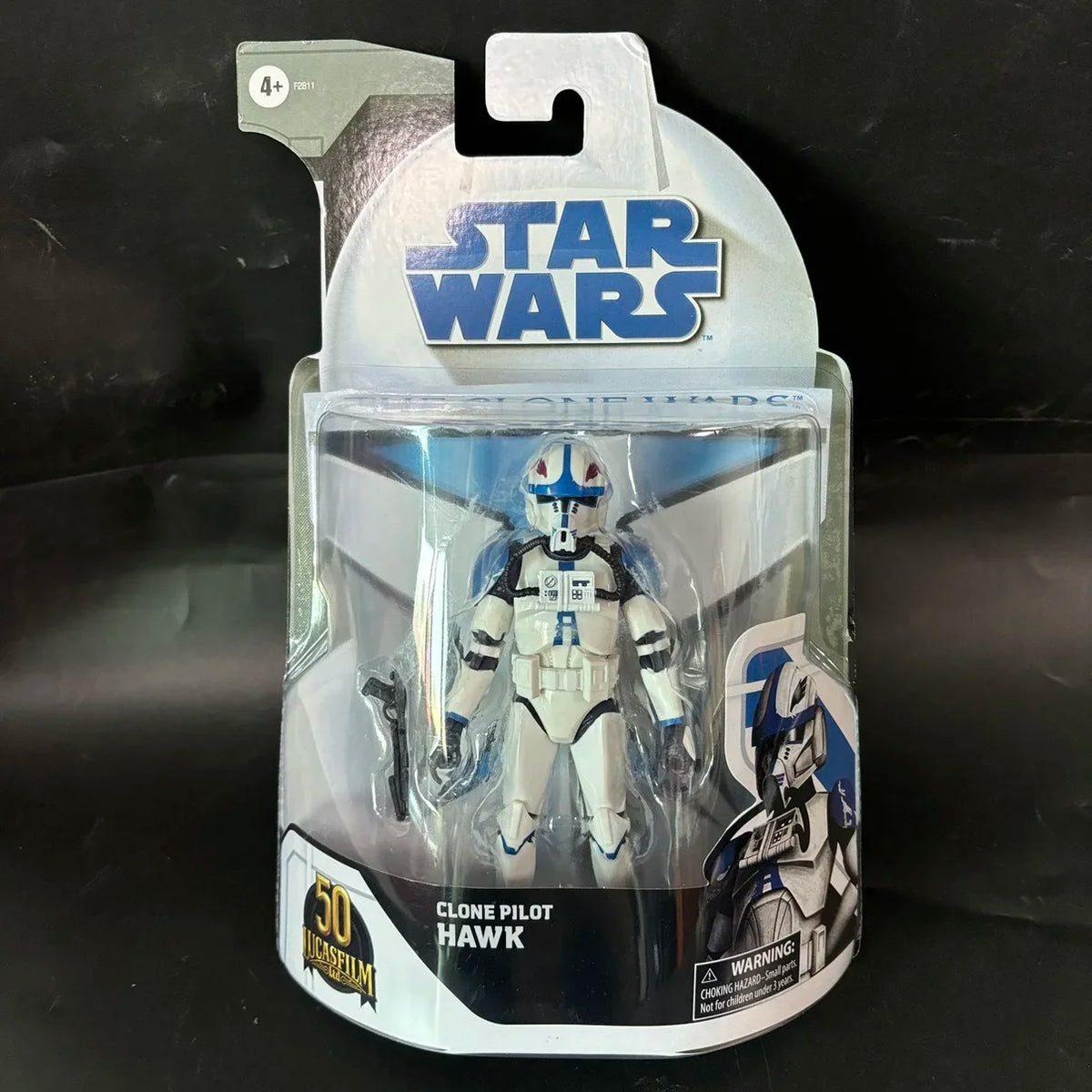 Hasbro Star Wars serie negra Obi-Wan Darth Vader Cal Kestis Boba Fett Luke Mandalorian figura de acción modelo juguete para regalo