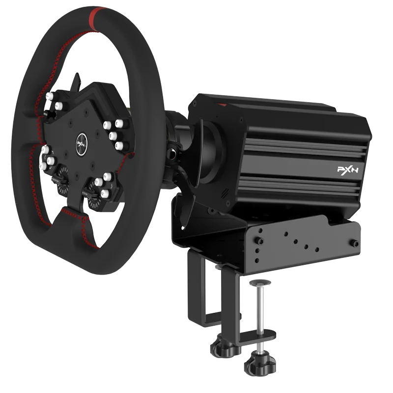 Simulador de volante de carreras con Force Feedback de accionamiento directo PXN V12 Lite 6Nm para PC con Windows, PS4, Xbox One, XBOX Series X/S