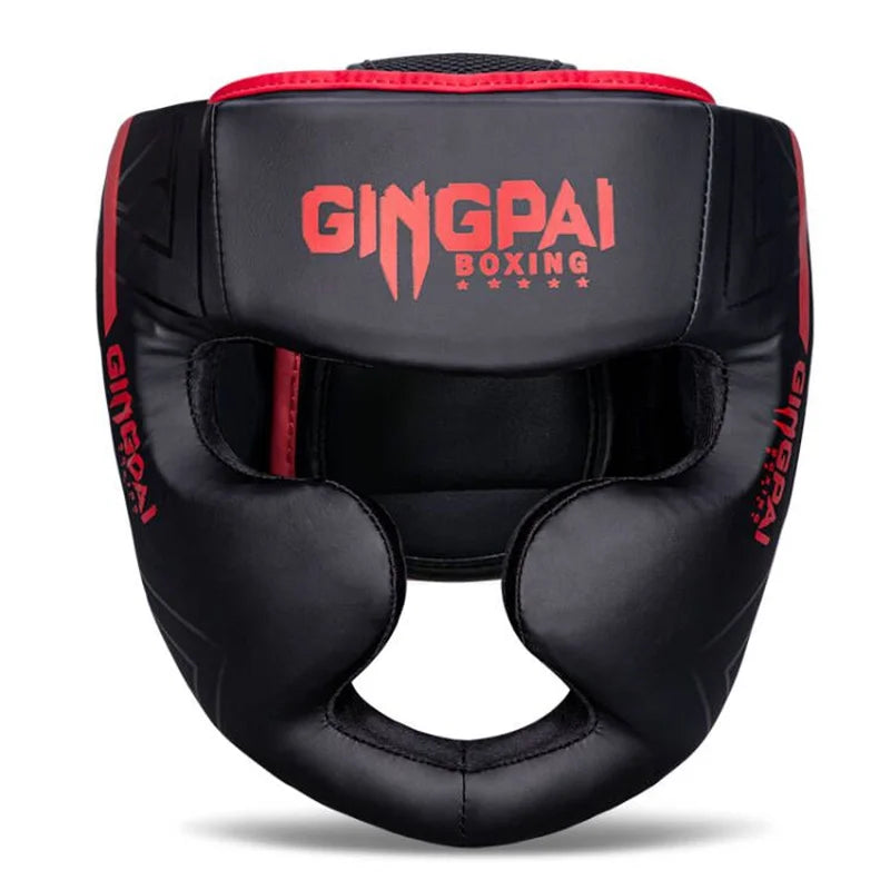 Casco De Kick Boxing Karate Muay Thai Guantes De Boxeo casco De lucha libre MMA protector De cabeza Sanda entrenamiento adultos niños equipo