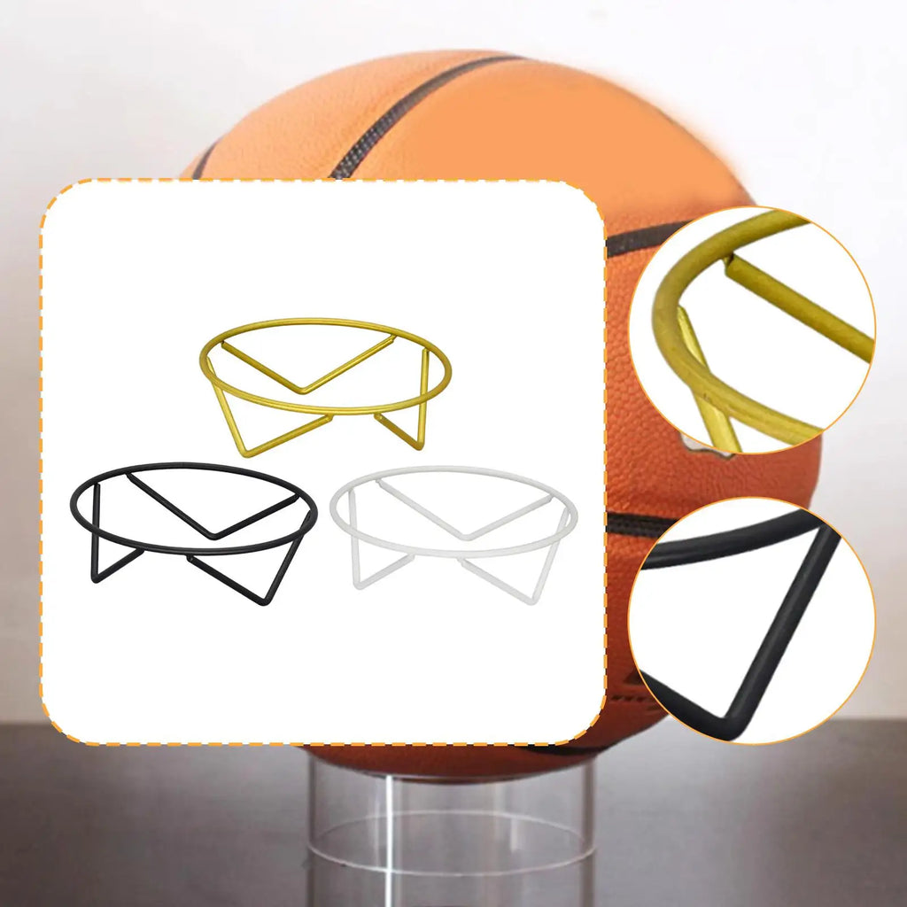 Soporte para Balones, Estante de Almacenamiento Multiusos para Baloncesto, Ahorra Espacio, Soporte para Balones de Fútbol, para Oficina, Tienda, Vitrina