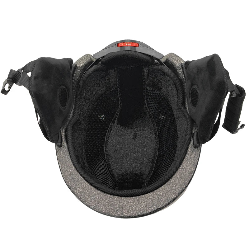 LOCLE hombres casco de esquí niños mujeres ultraligero deportes extremos monopatín Snowboard casco moto de nieve casco de motocicleta