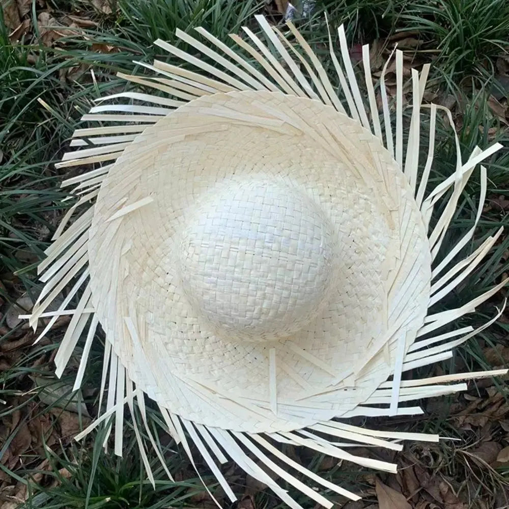 Gorra de sol unisex para playa, sombrero de paja de pesca de moda de alta calidad, gorra de protección solar para hombres y mujeres al aire libre
