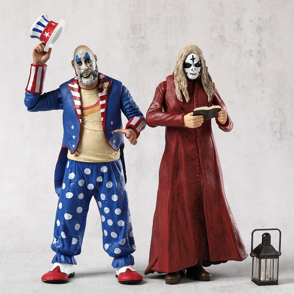 Reel House Of 1000 Corpses 20th Anniv. Capitán Figura de acción coleccionable Spaulding Otis Driftwood de 7 pulgadas
