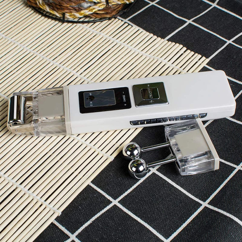 Máquina reafirmante de la piel con microcorriente galvánica inalámbrica, limpiador de la piel, herramientas de estiramiento de la piel, dispositivo de elevación Facial, rodillo de masaje