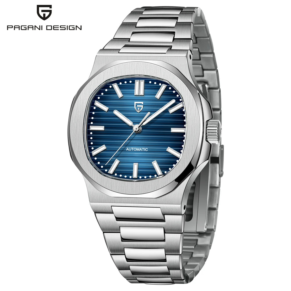 PAGANI DESIGN Men's Watches 2026 New Luxury Rose Gold Automatic Watch Men Sapphire crystal Waterproof Mechanical Wrist Watch Men