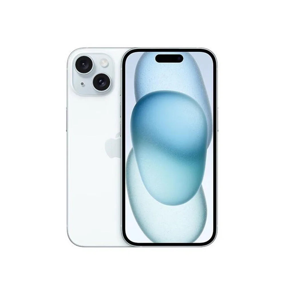 Teléfono reacondicionado Apple iPhone 15 128 GB ROM 6.1" Super Retina OLED original 6 GB RAM Face ID, excelente estado