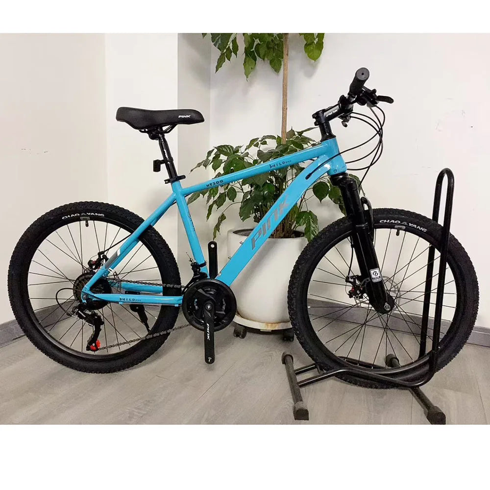 BICICLETA DE MONTAÑA CON CUADRO DE ACERO AL CARBONO DE 29 PULGADAS, 21 VELOCIDADES, FRENO DE DISCO, LISTA PARA COMPETIR, CÓMODA