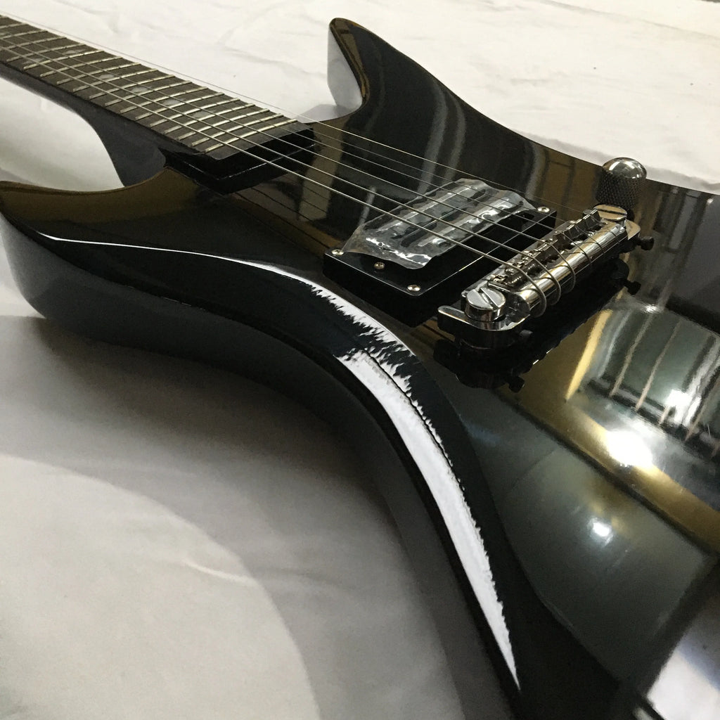 Guitarra eléctrica modelo BC, herrajes cromados, puente fijo, diapasón de palisandro, envío rápido
