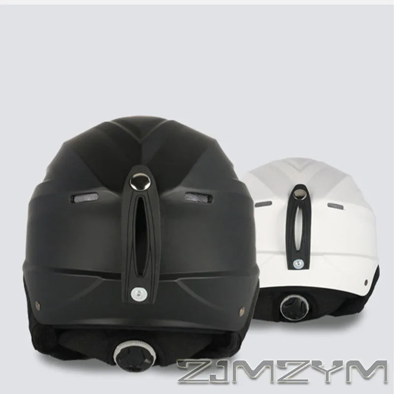 Casco de esquí profesional para hombres y mujeres adultos, casco ligero para esquiar y practicar snowboard, equipo de protección para deportes de esquí