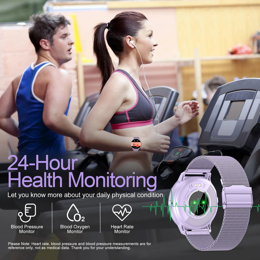 Reloj inteligente LIGE 2026, nuevo rastreador de actividad física deportivo con pantalla táctil completa, resistente al agua IP68, reloj inteligente con llamadas Bluetooth para hombres y mujeres