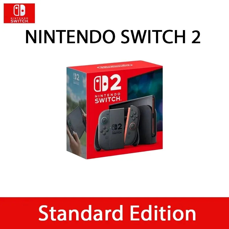Consola de Videojuegos Portátil Nintendo Switch 2 de 7.9 Pulgadas y 120 Hz con Joy-Con 2 HDR, Modo TV Magnético, Consola de Mano