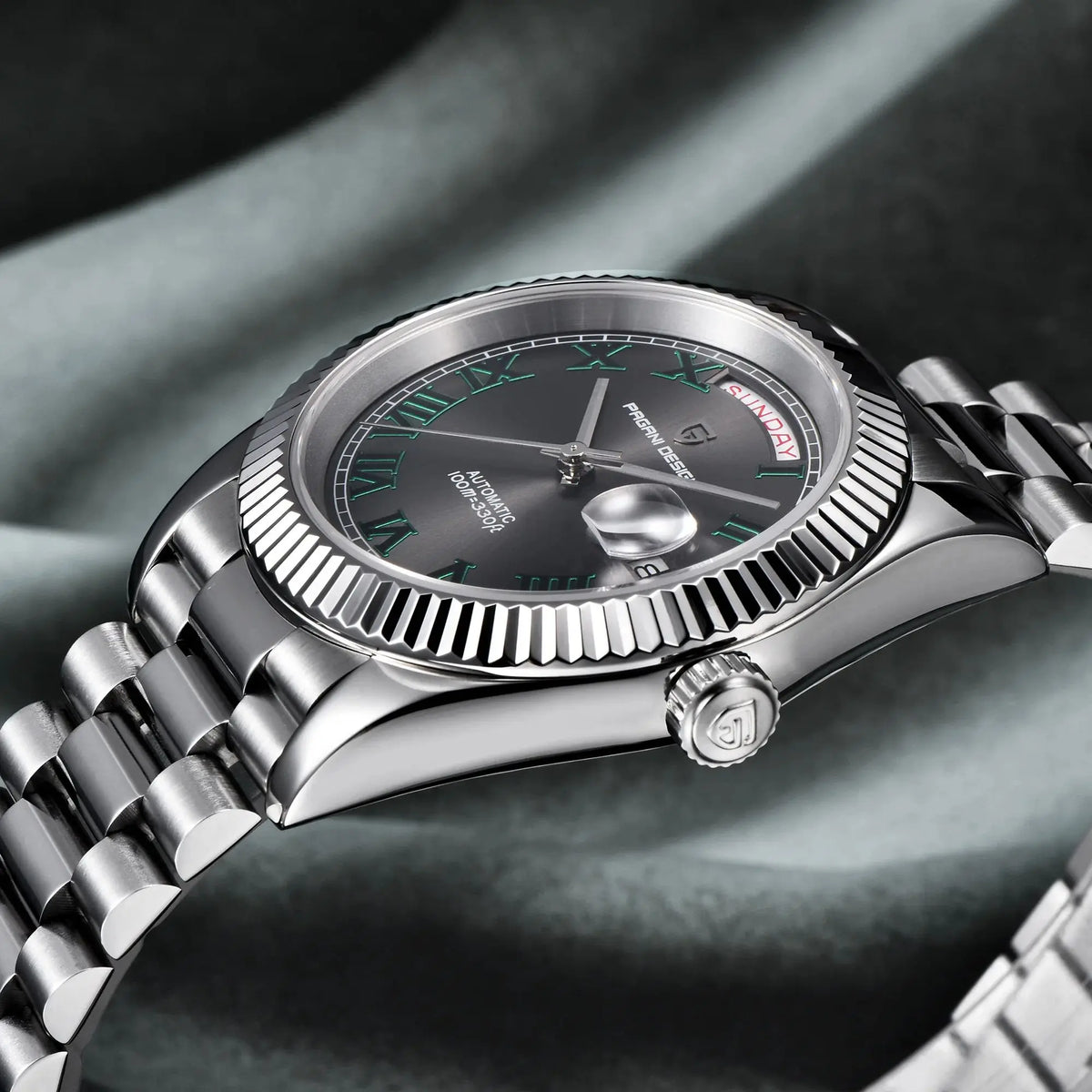 PAGANI DESIGN 2026 Nuevo reloj DD40 NH36A para hombre, reloj mecánico automático de lujo, cristal de zafiro AR, reloj de pulsera con fecha para hombre