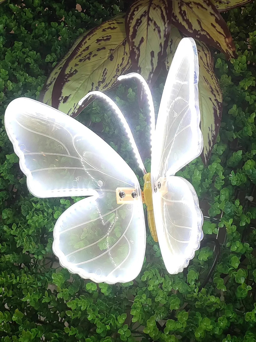 Lámpara de mariposa luminosa LED para exteriores, decoración de bodas, fiestas de vacaciones, jardín, patio, iluminación decorativa navideña