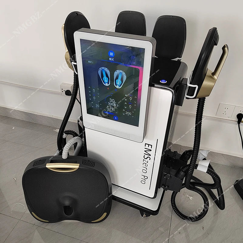 Máquina Profesional EMSZero Neo para Esculpir el Cuerpo, Radiofrecuencia, Hiemt, EMS, Desarrollo Muscular, Adelgazamiento, Tonificación de Glúteos, Estimulador Muscular, EMS Zero Pro