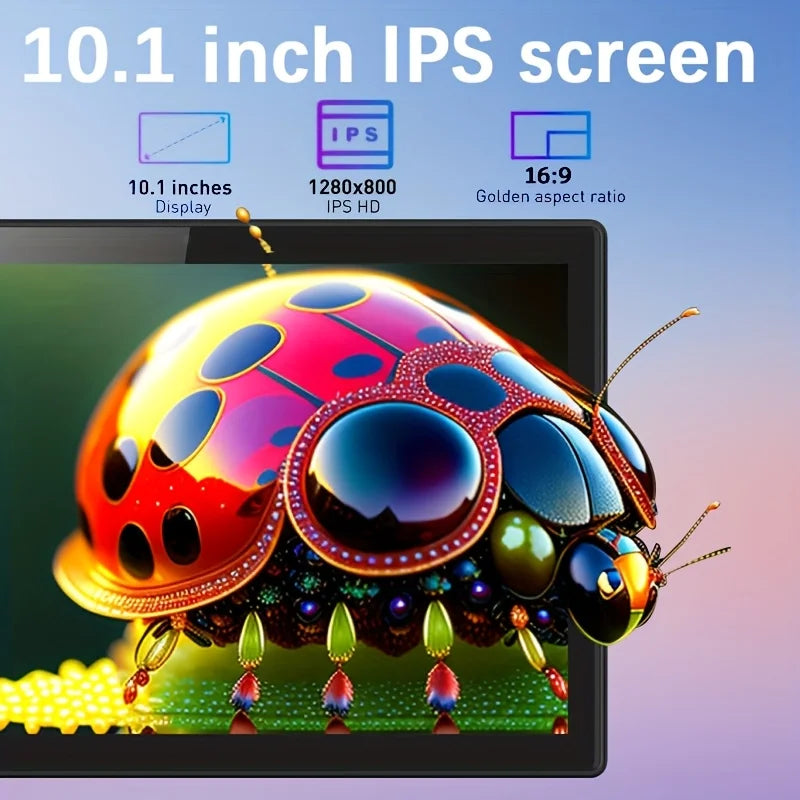 KOOMDIGI T30 PRO, tableta 2 en 1 de 10,1 pulgadas, con sistema operativo Android, 6 GB de RAM, 128 GB de ROM, conectividad 4G LTE, WiFi de 2,4 GHz + 5 GHz, doble cámara de 5 MP + 13 MP, con funda rosa, lápiz óptico, teclad
