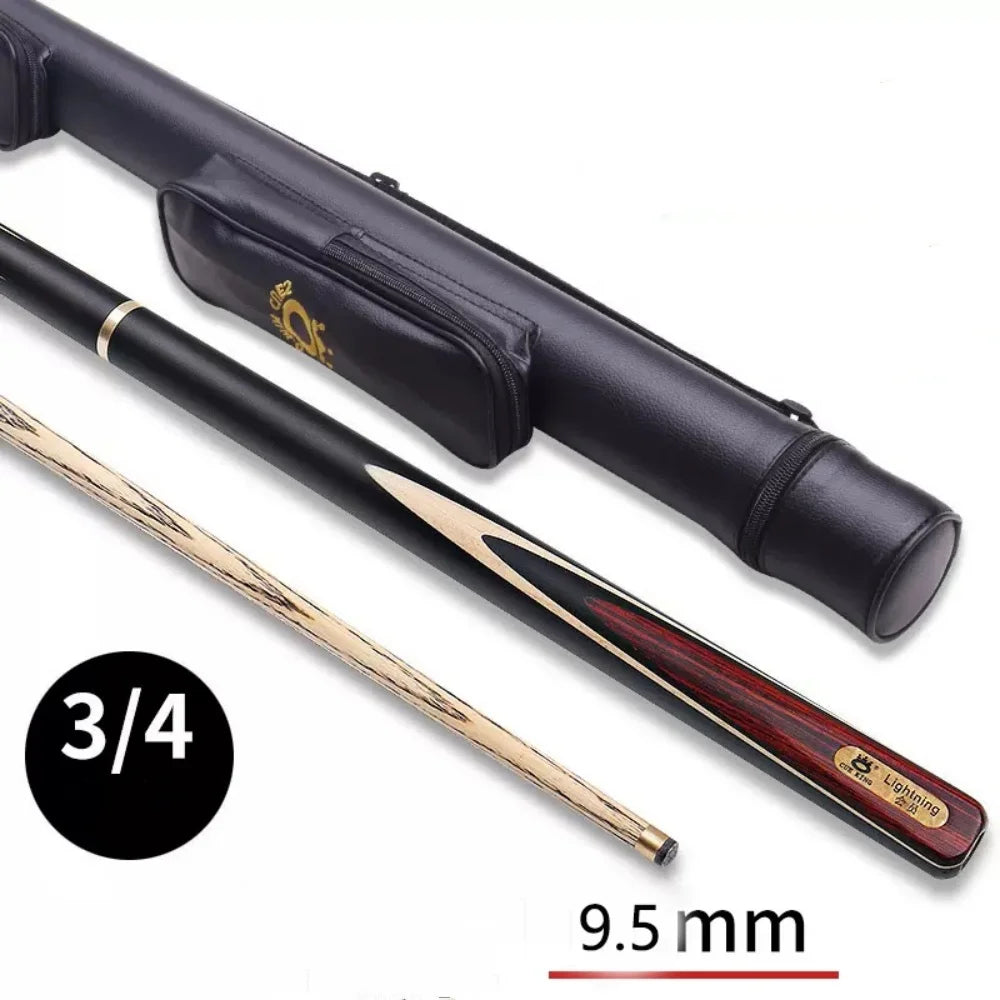 Taco de billar snooker OMIN serie Flash Lightning de 57", 9.5/10/11.5mm, set completo